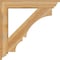 Ekena Millwork Balboa Traditional Rough Sawn Bracket, Western Red Cedar, 4"W x 30"D x 30"H BKT04X30X30BOA01RWR - alternate 4